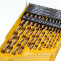 230PC Titanium Coated Drill Bit Set